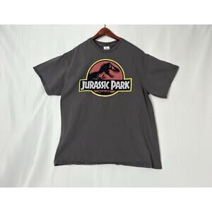 Jurassic Park Shirt Delta Pro Tag 2013 OG Logo Gray Size Large